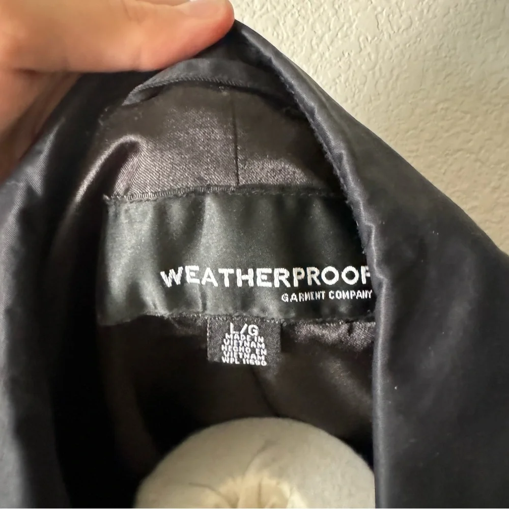 Weatherproof Black Rain Coat